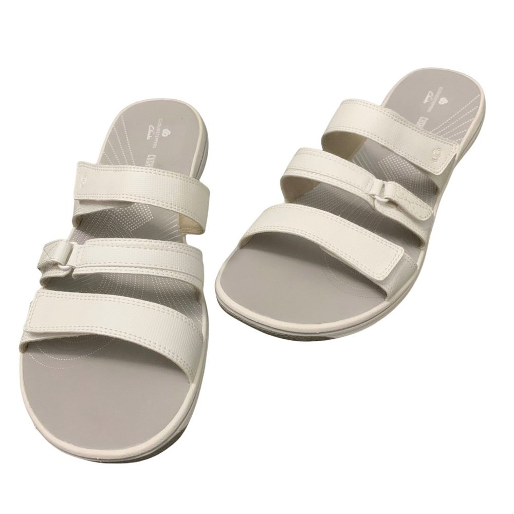 NEW! Clarks Women's Brinkley Coast Slide Sandals (size: 11)